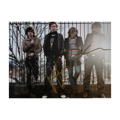 The Kooks signed photo 10x8 (x4)