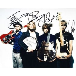 Razorlight signed photo 10x8