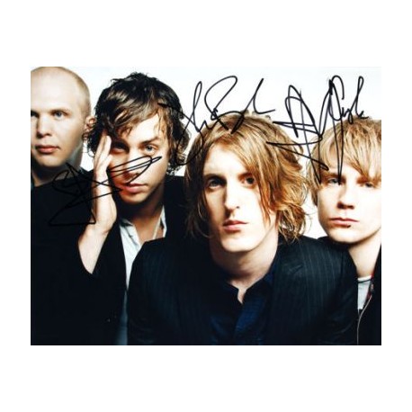 Razorlight signed photo 10x8