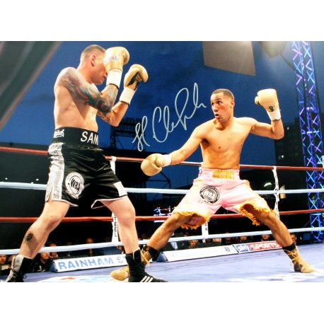 James DeGale signed photo - Item 13186