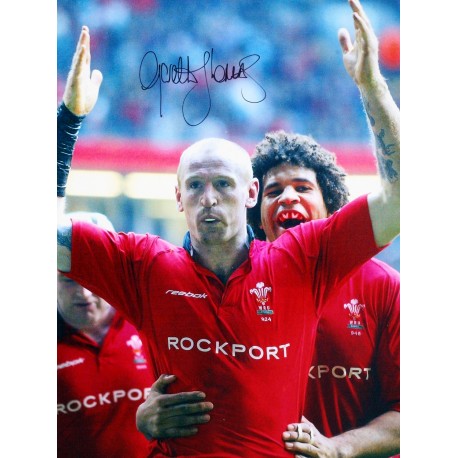 Gareth Thomas signed photo (Wales) - Item 13230