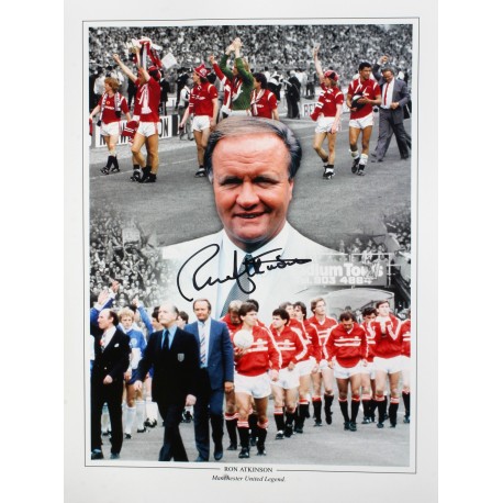 Ron Atkinson signed photo (Man United) - Item 13261