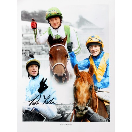 Kieran Fallon signed photo - Item 13407