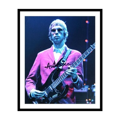 Andy Bell signed photo 10x8 (Oasis)
