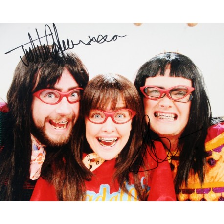 Alan Carr & Justin Lee Collins signed photo - Item 6672