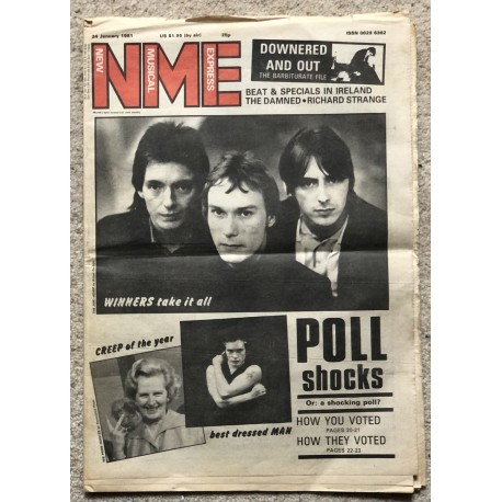 NME - New Music Express 24/01/81 - Item 15294