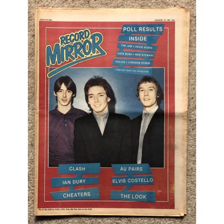 Record Mirror - The Jam 10/01/81 - Item Jam29