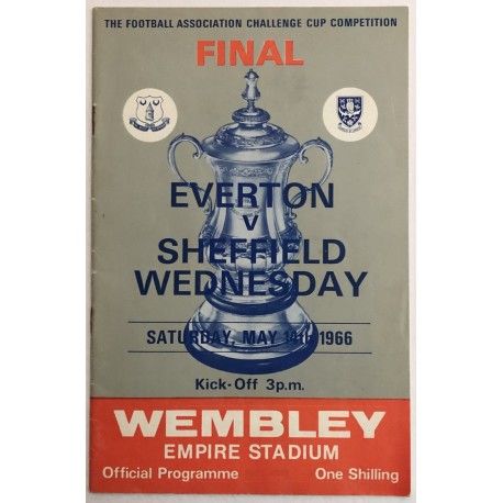 FA Cup Final Programme 1966
