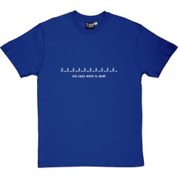 Chelsea FC - Ten Men Went To Mow T-Shirt - Brand New