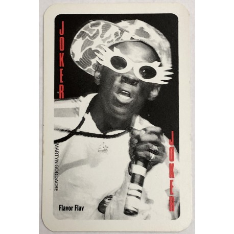 NME Playing Card (1991) - Flavor Flav