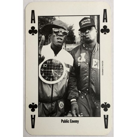 NME Playing Card (1991) - Public Enemy