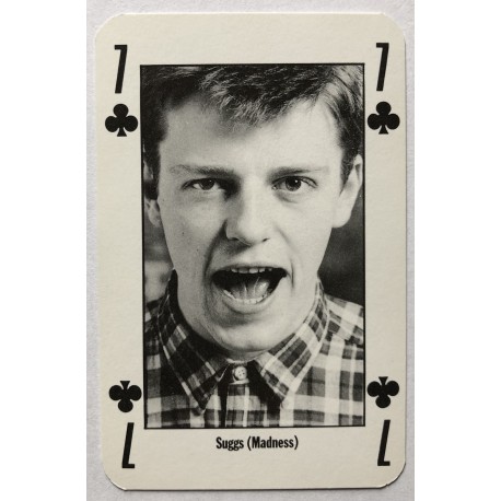 NME Playing Card (1991) - Suggs (Madness)