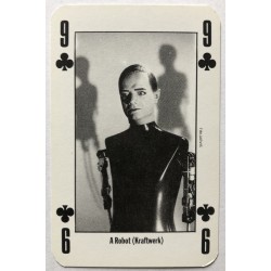 NME Playing Card (1991) - A Robot (Kraftwerk)