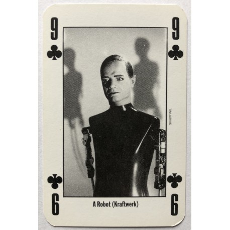 NME Playing Card (1991) - A Robot (Kraftwerk)