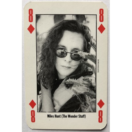 NME Playing Card (1991) - Miles Hunt (The Wonder Stuff)