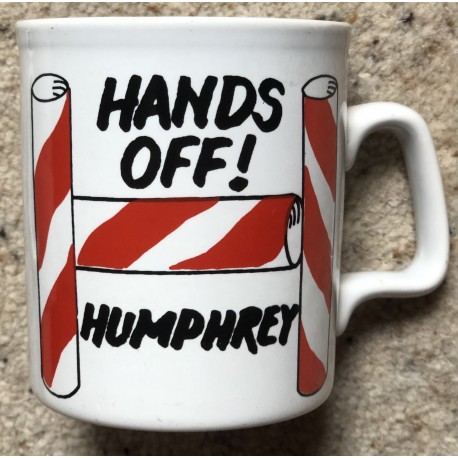 Unigate Hands Off! Humphrey Mug (1970's)