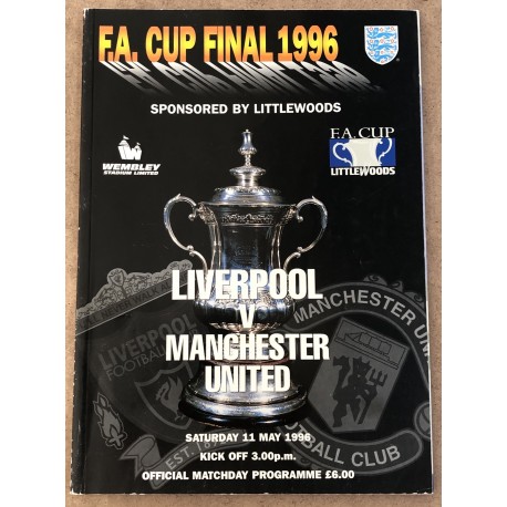 FA Cup Final Programme 1996