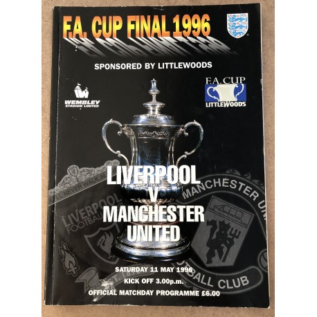 FA Cup Final Programme 1996