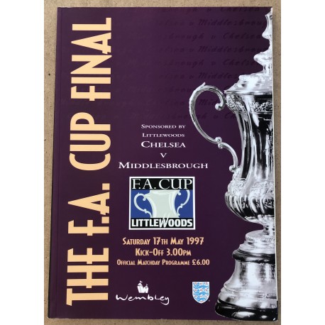 FA Cup Final Programme 1997
