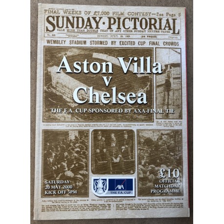FA Cup Final Programme 2000