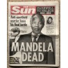 MANDELA DEAD - The Sun Newspaper - 06/12/13