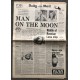 MAN ON THE MOON Newspaper 21/07/69