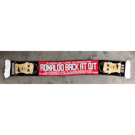 Cristiano Ronaldo Scarf - Man United/Juventus