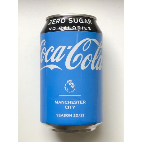 Manchester City 2020/21 Coca Cola Can