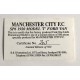 Manchester City FC Vintage Toy Van