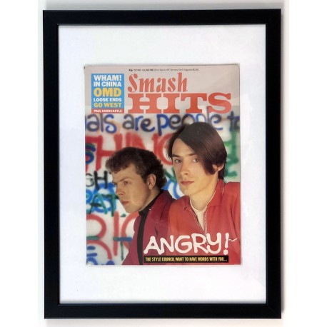 The Style Council - Framed Smash Hits Magazine 1985