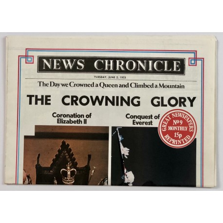 Great Newspapers Reprinted - The Crowning Glory - June 1953