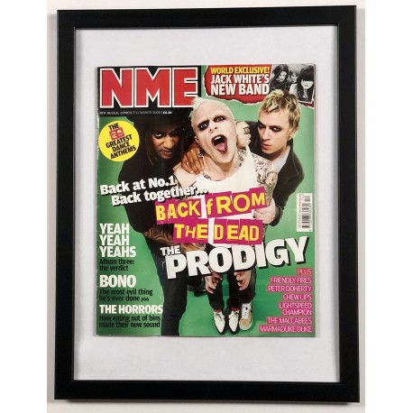 The Prodigy - Framed NME Magazine - March 2009