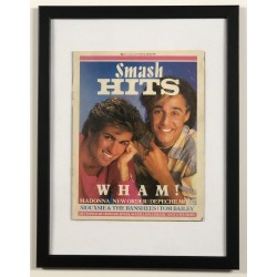 Wham! - Framed Smash Hits Magazine