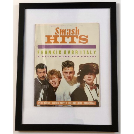 Frankie Goes To Hollywood - Framed Smash Hits Magazine