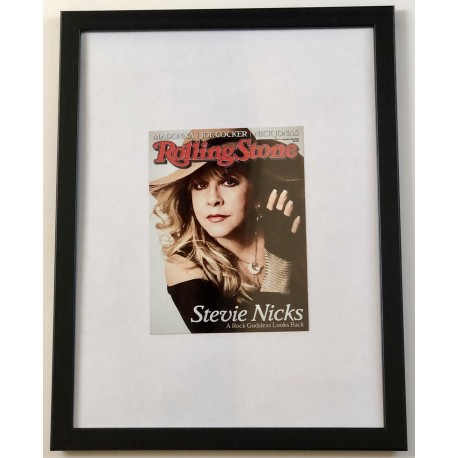 Steve Nicks - Framed Rolling Stone Mag Metal Sign