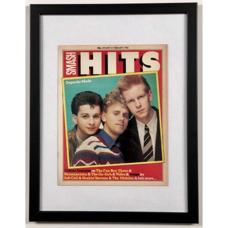 Depeche Mode - Framed Smash Hits Magazine