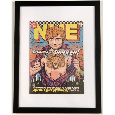 Ed Sheeran - Framed NME Magazine