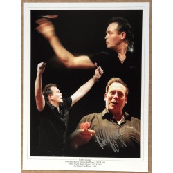 Bobby George signed photo 16x12