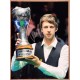 Judd Trump signed photo16x12 (Snooker)