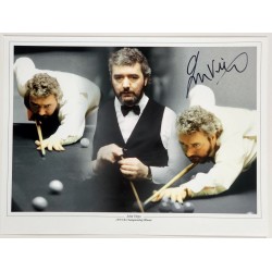 John Virgo signed photo 16x12