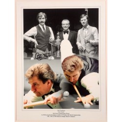Cliff Thorburn signed photo 16x12