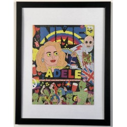 Adele - Framed NME Magazine