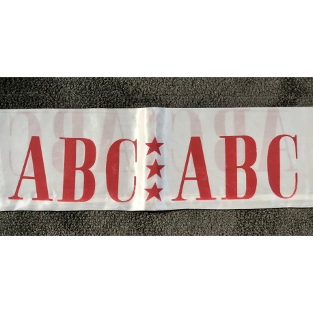 ABC Vintage Scarf - 1982